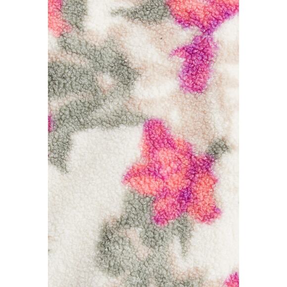 Tommy Bahama Fleece Beachway Blooms 1/4 Snap Pullover Jacket XS NEW $168 - Picture 8 of 8